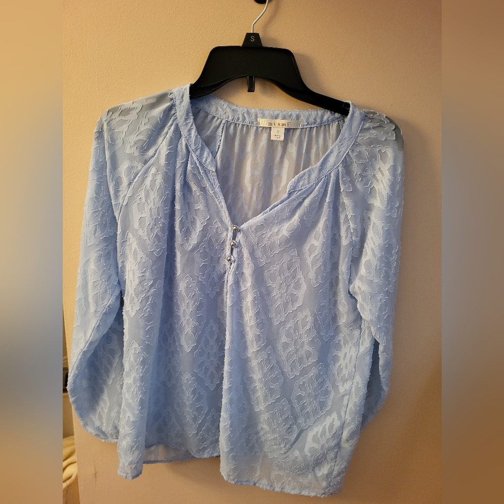 Light Blue Women's Blouse